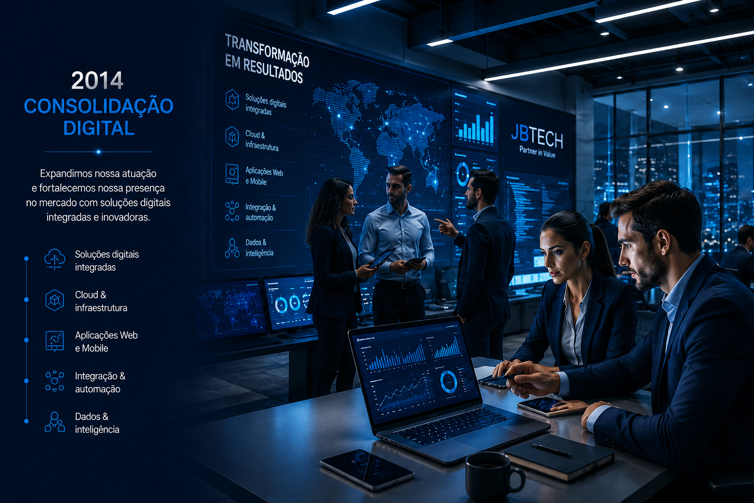 Consolidação Digital da JBtech
